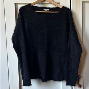 Garnet Hill rabbit angora sweater